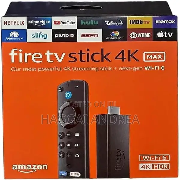 Amazone Fire Tv Stick Max Wi-fi Wi-fi 6