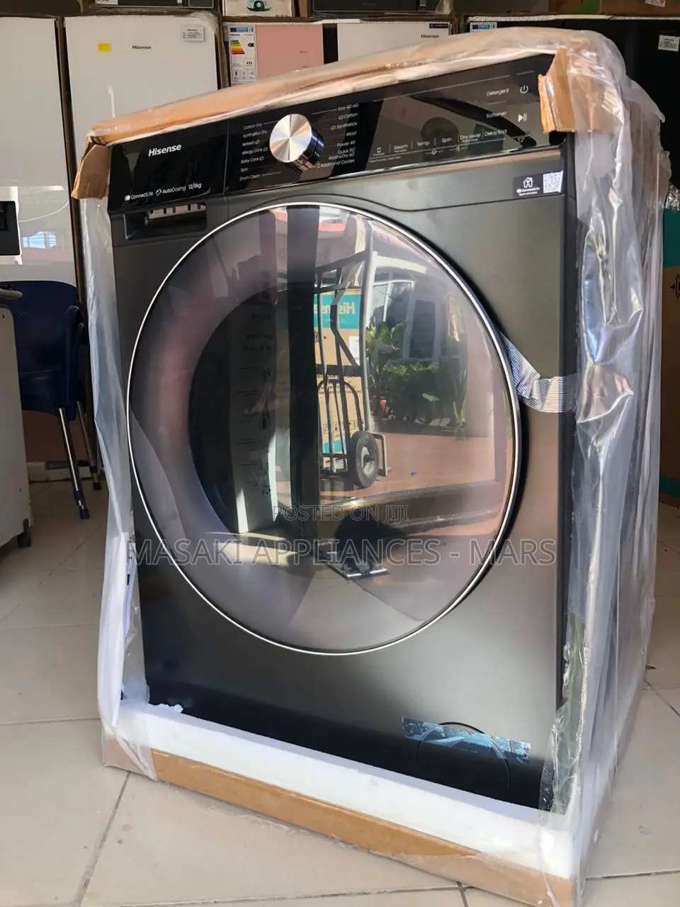 New Hisense Wd5s1245bb 12kgs Washer 8kgs Dryer