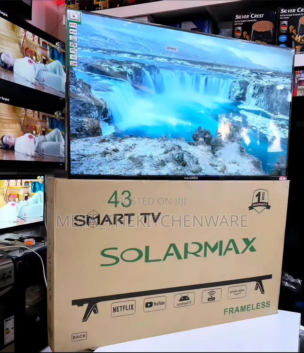 Solarmax Smart TV 43inch Frameless