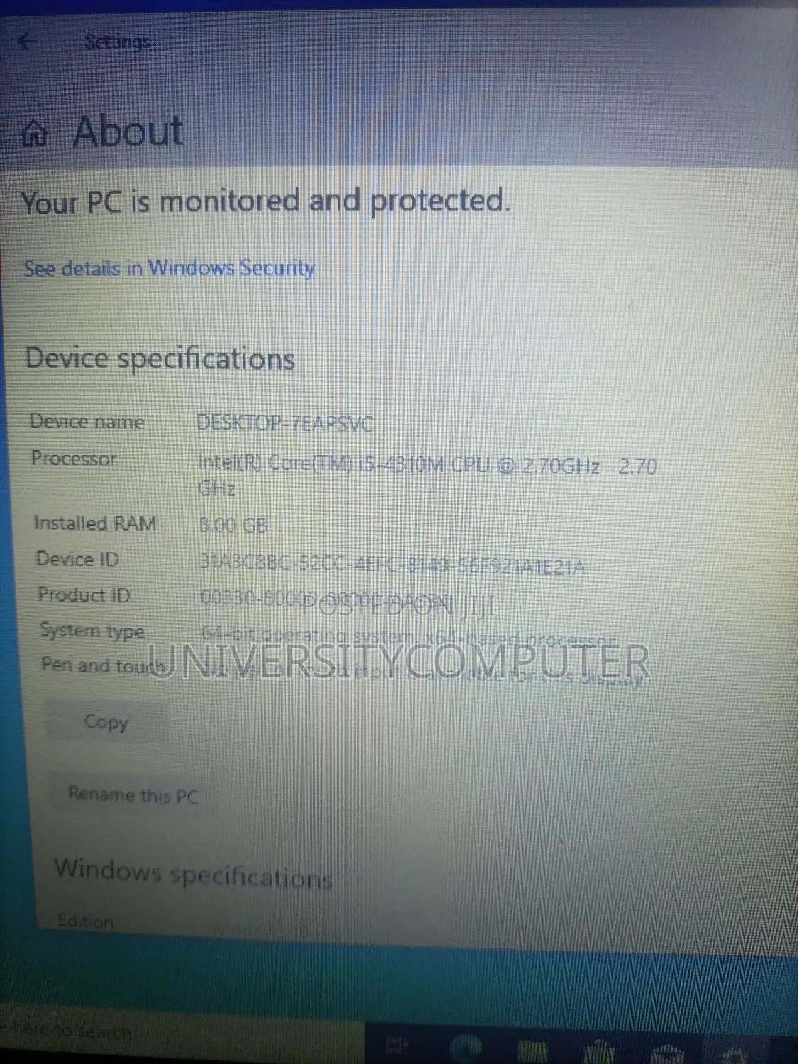 Laptop Dell Latitude 6430u 8GB Intel Core I5 HDD 500GB