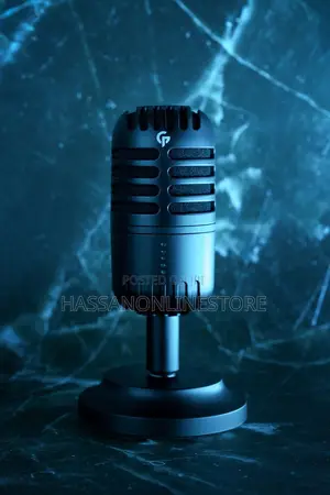 PORODO Gaming Basic Cardioid Microphone With Fixed Stand