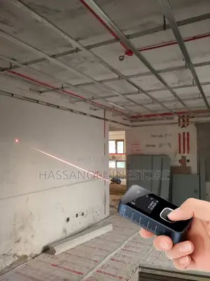 Powerology 60M Distance Smart Laser Measurement Tool - Blue