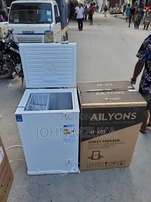 Freezer Liter 100 Kampuni Ya Ailyons , Warranty One Year