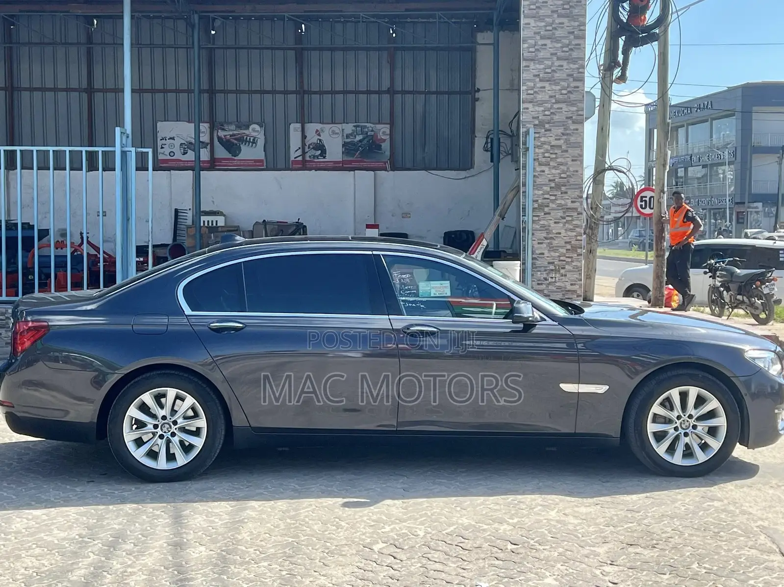 BMW 7 Series 2014 Gray