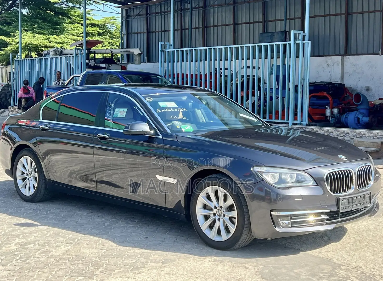 BMW 7 Series 2014 Gray