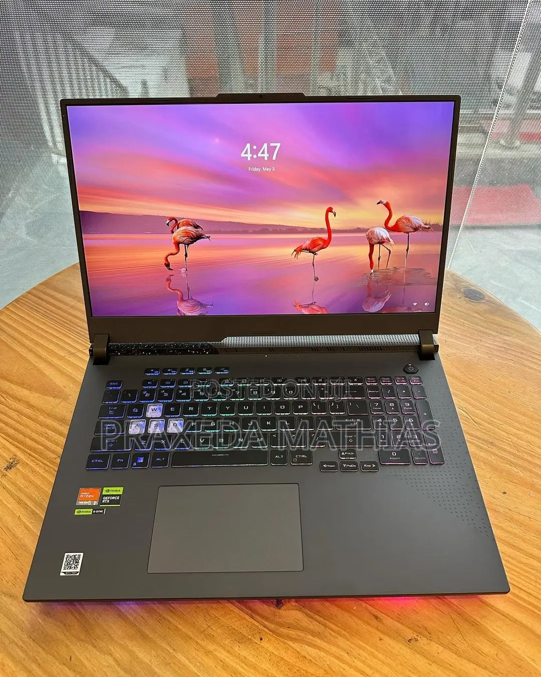 New Laptop Asus ROG Strix G17 16GB AMD Ryzen 9 SSD 1T