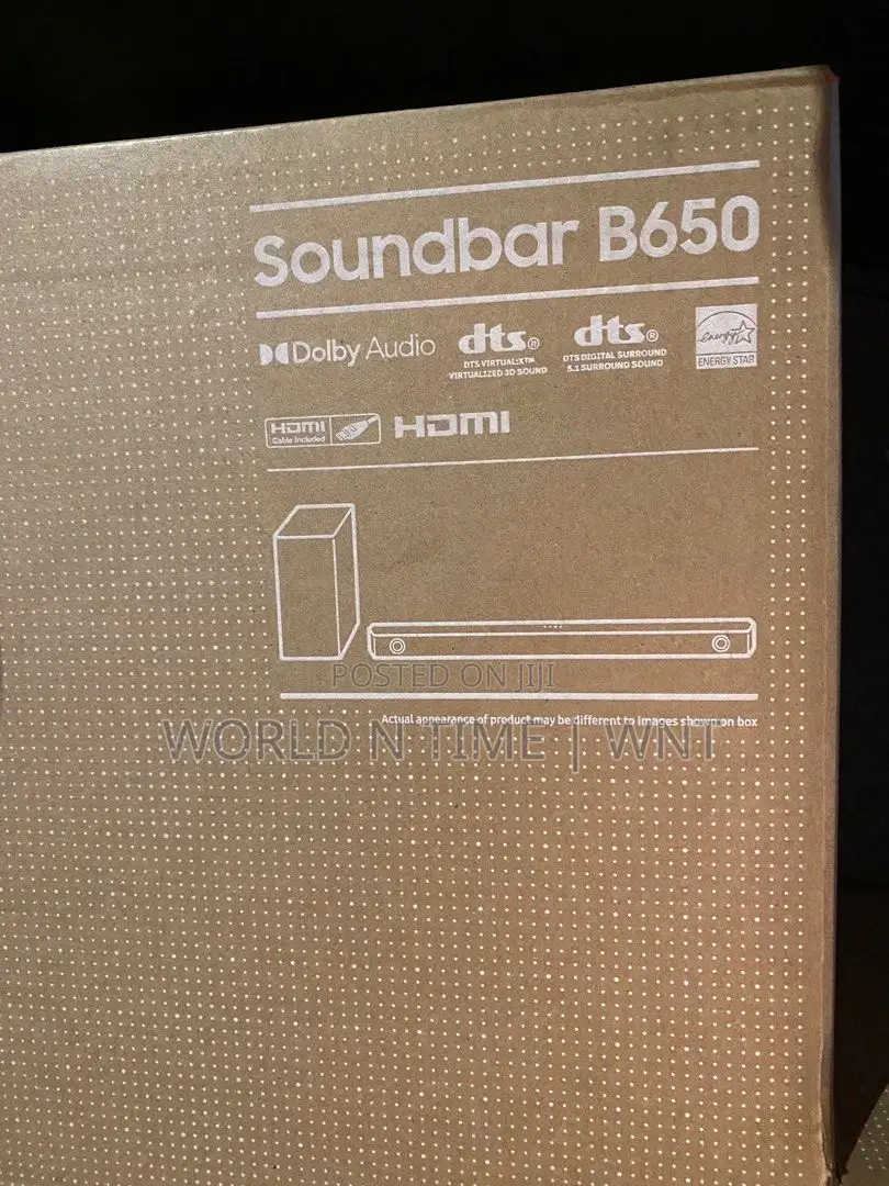 SAMSUNG HW-B650 3.1ch Soundbar W/Dolby 5.1 DTS Virtual:X