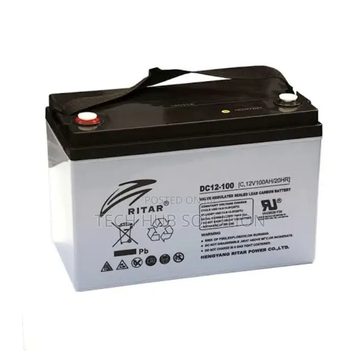 12v/100ah Ritar (SMF) Battery