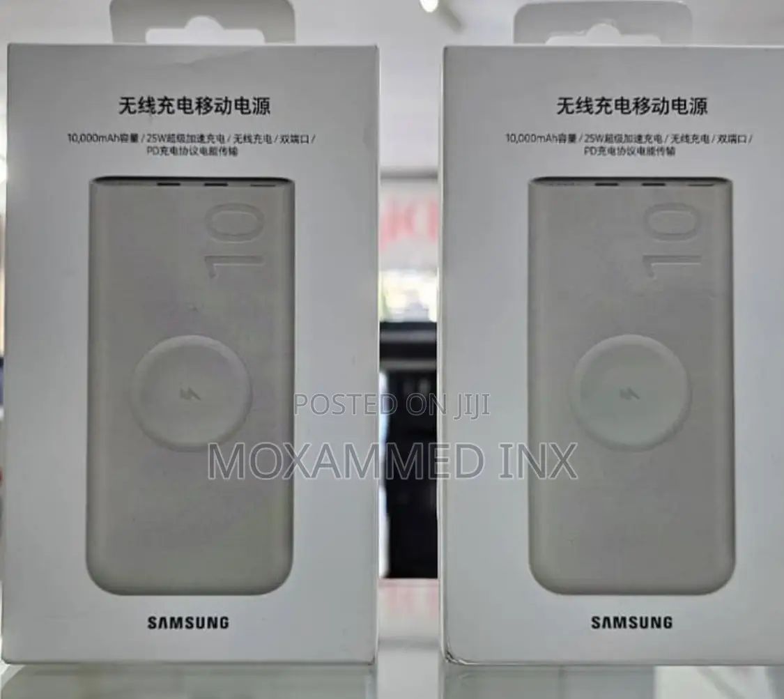Samsung Powerbank 25w PD 10,000mah Battery Wireless Charging