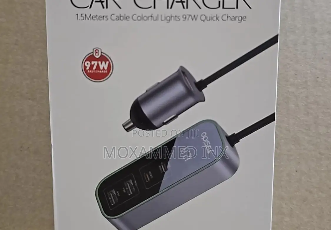 Brand Yesido Y53 Quick Car Charger 1.5meter