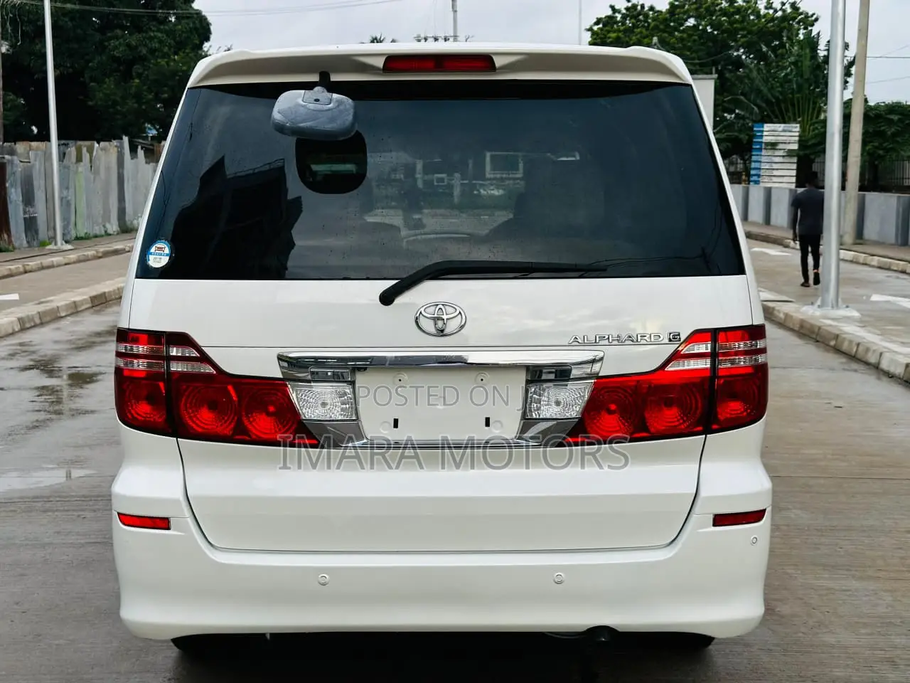 Toyota Alphard 2007 White