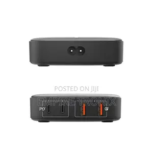 Momax Oneplug 100W 4-Port Gan Charger - Black