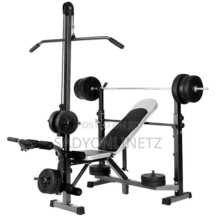 Multi Bench Pull Down With 50kg Dumbbell