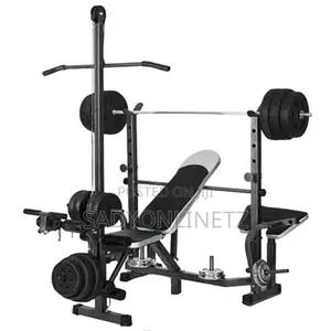 Multi Bench Pull Down With 50kg Dumbbell