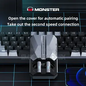 Monster Original XKT11 TWS Wireless Gaming Earphones
