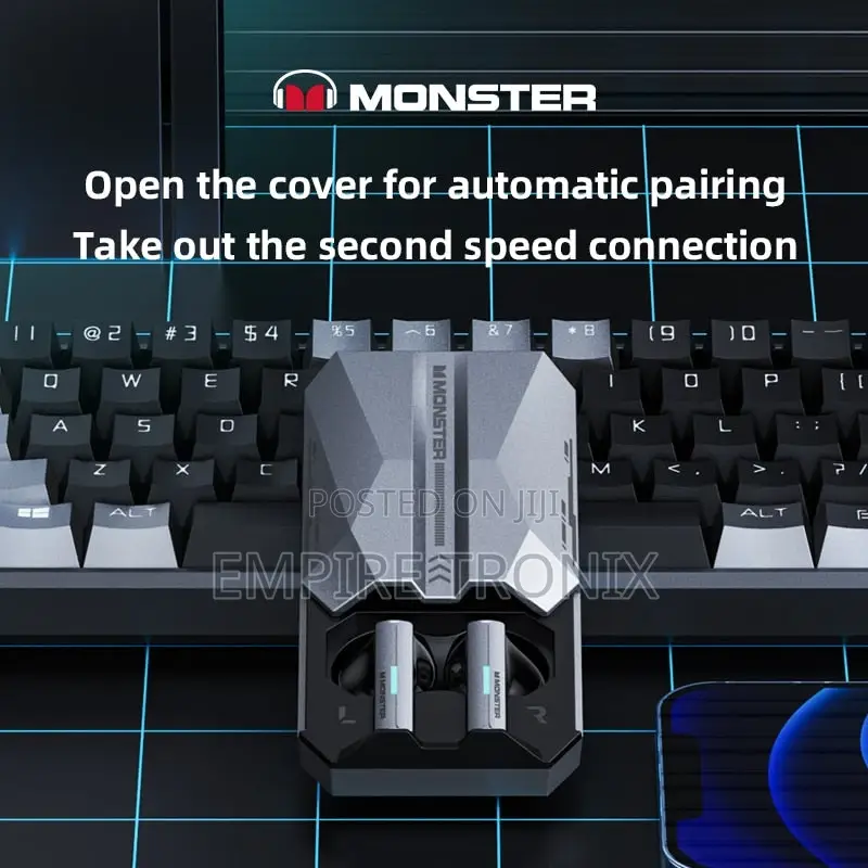 Monster Original XKT11 TWS Wireless Gaming Earphones