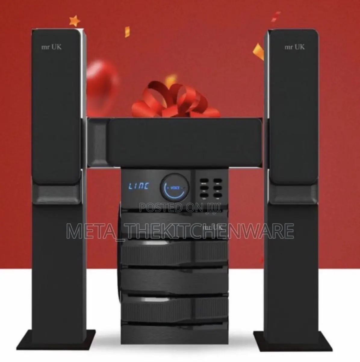 Mr Uk Subwoofer 3:1channel (Uk 8913)