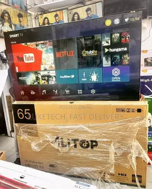 Alitop 65 Inches Smart Uhd TV High Resolution