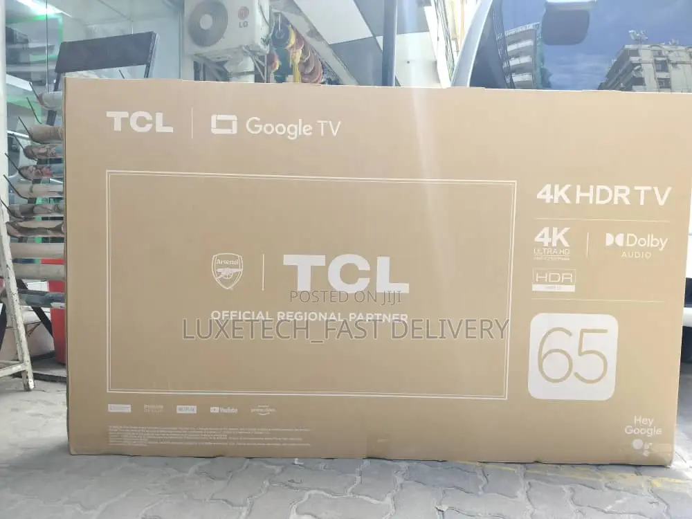 TCL 65 Inches Smart Android Uhd Tv With Bluetooth