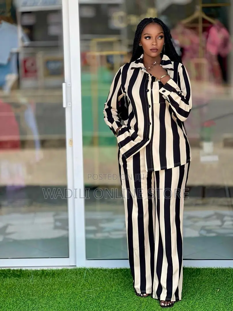 Striped 2 Pc Available