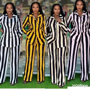 Striped 2 Pc Available