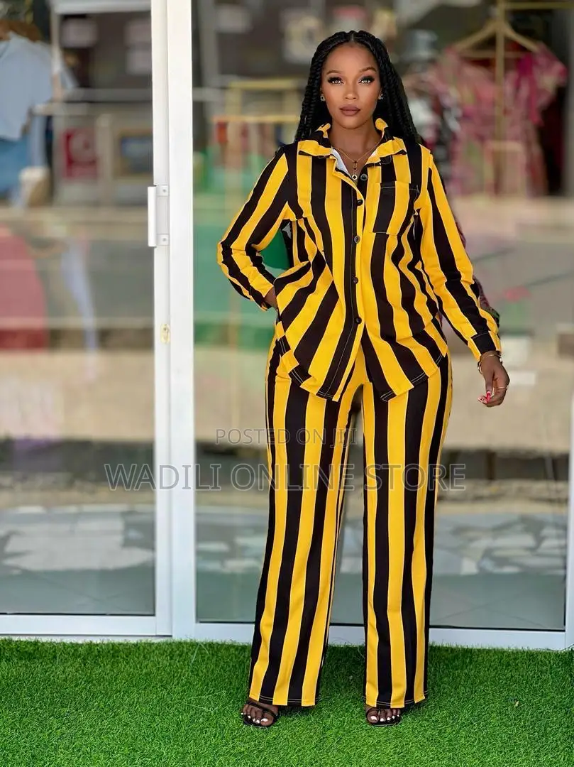Striped 2 Pc Available