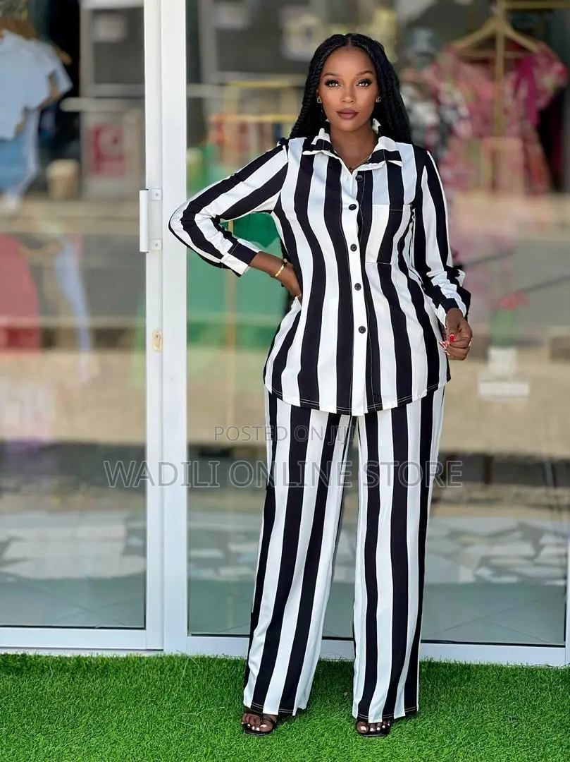Striped 2 Pc Available