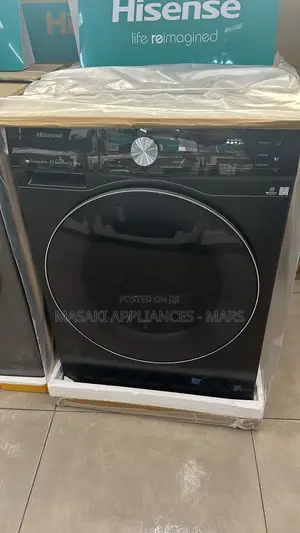 New Hisense Wf5s1245bb Series 12kgs Washing Machine Smart With Wifi ,