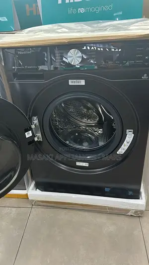 New Hisense Wf5s1245bb Series 12kgs Washing Machine Smart With Wifi ,
