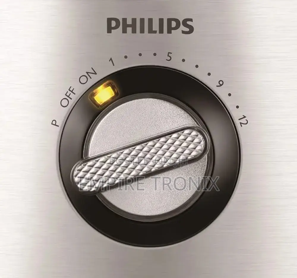 Philips Food Processor 1300 Watts Gray, HR7778