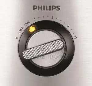 Philips Food Processor 1300 Watts Gray, HR7778