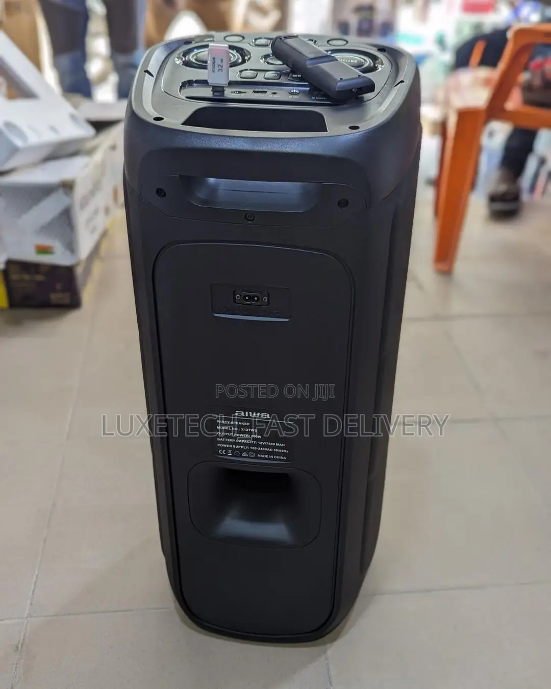 Aiwa Rechargeable Bluetooth Speaker 200W