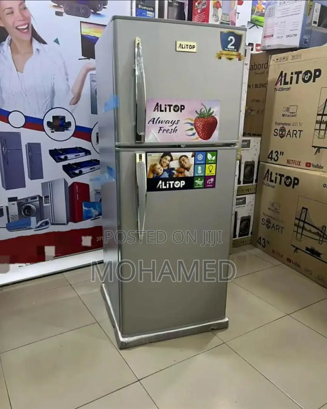 Alitop Fridge/Friji 158L