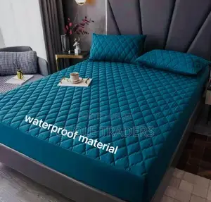 6/5ft Waterproof Bedcover With 2PCS Pillowcases