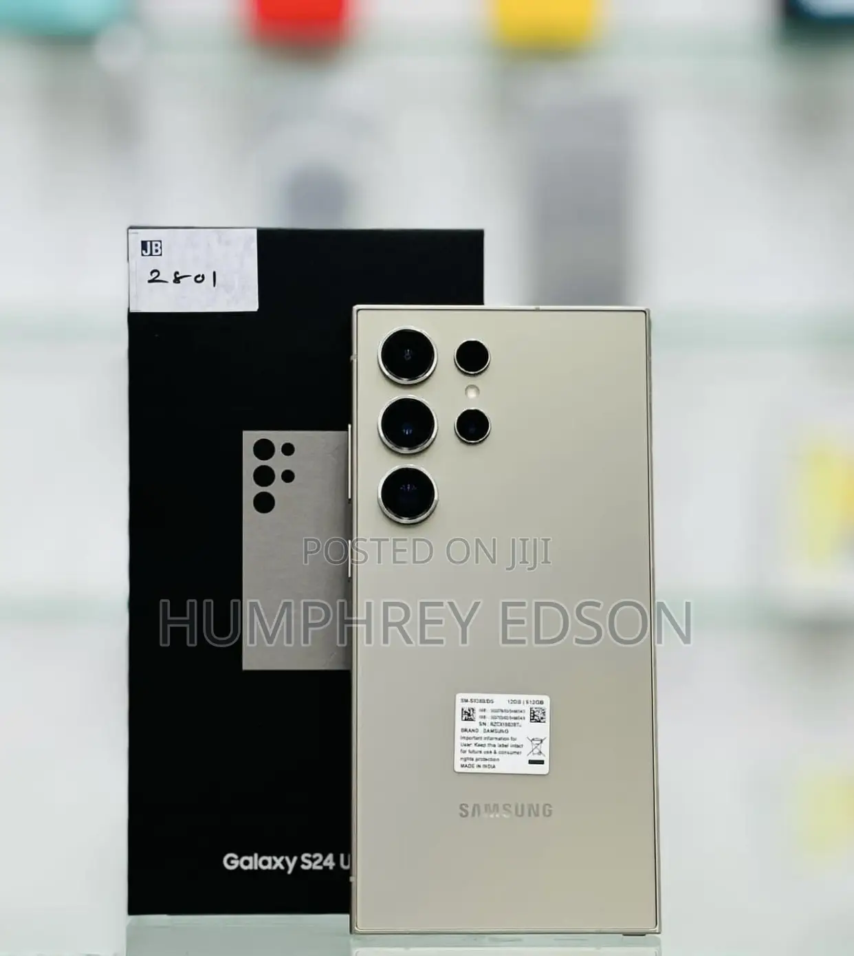 New Samsung Galaxy S24 Ultra 512 GB White