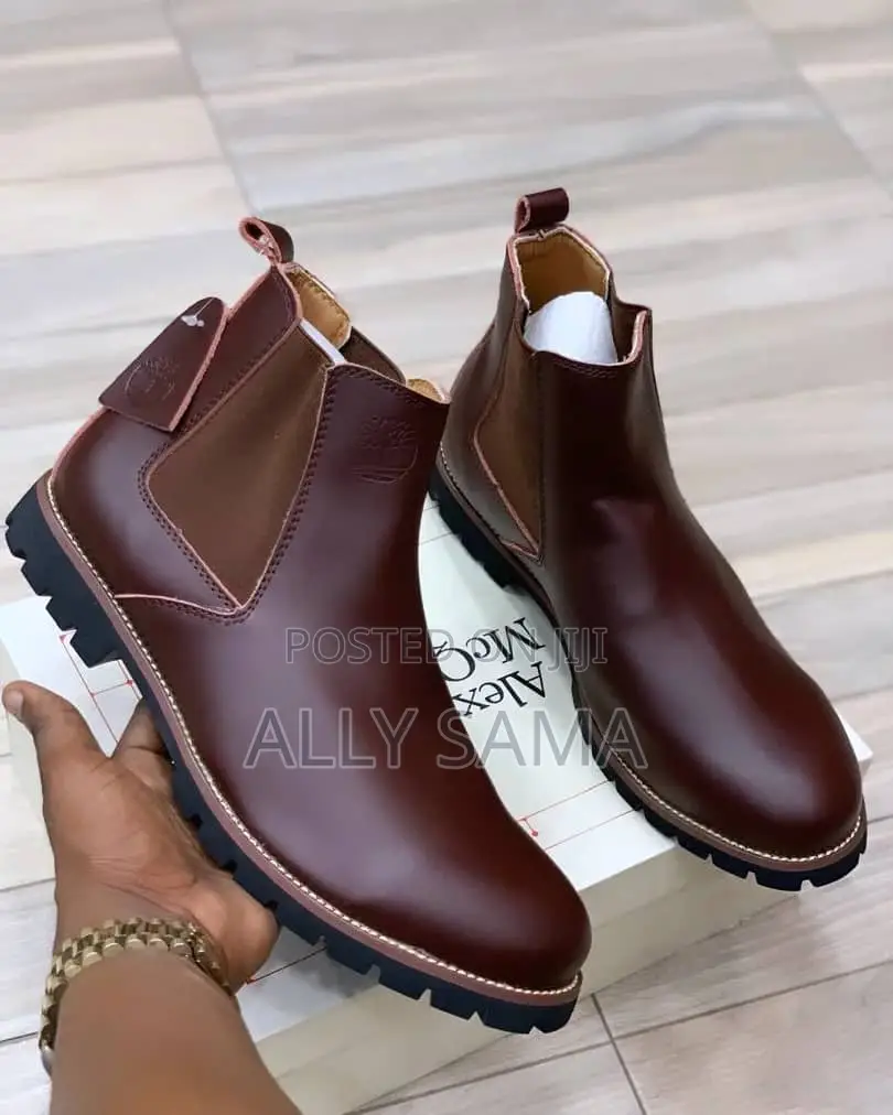 Timberland Boots Coffee Fauxleather