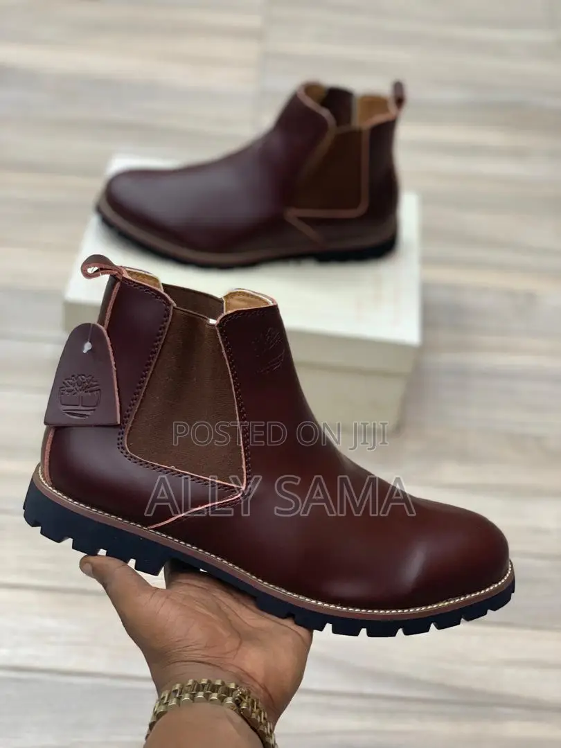 Timberland Boots Coffee Fauxleather