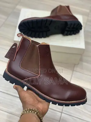 Timberland Boots Coffee Fauxleather