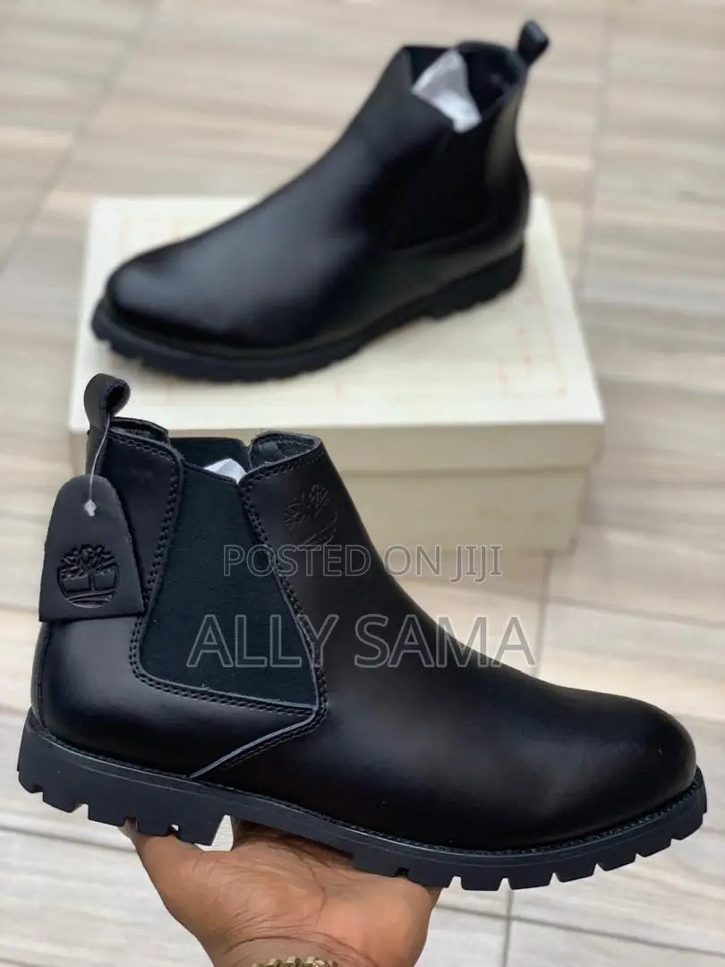 Timberland Boots Full.Black Fauxleather