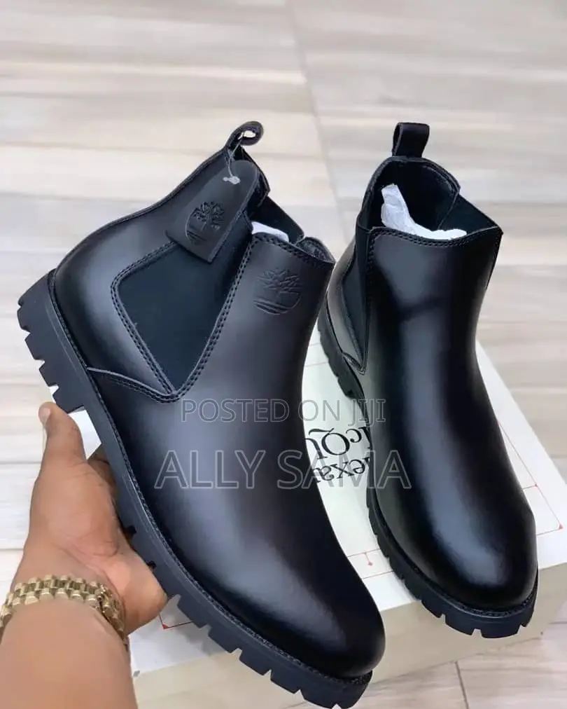 Timberland Boots Full.Black Fauxleather