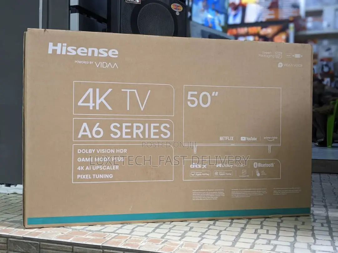 Hisense 50" Smart Tv Uhd Resolution