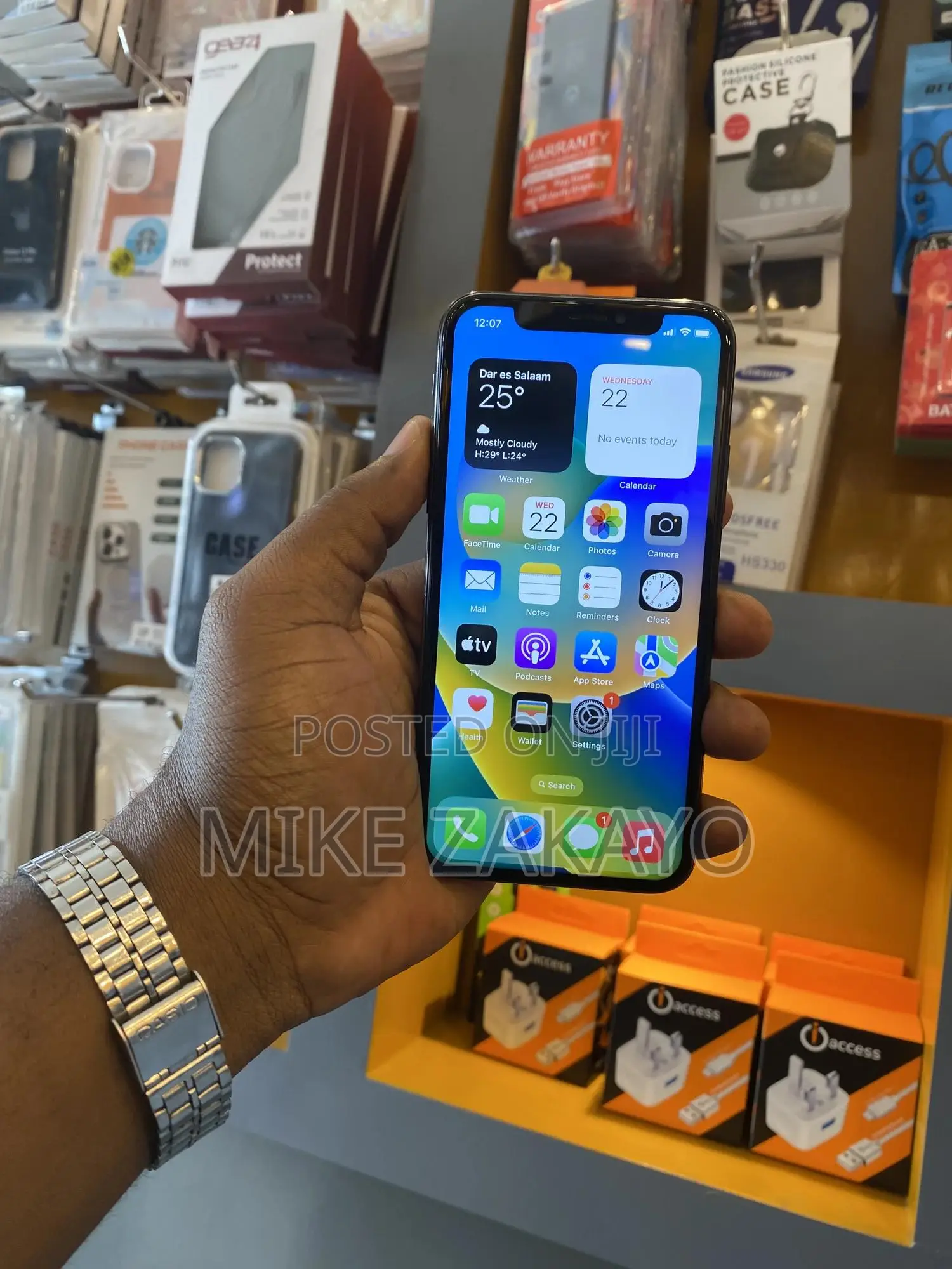 Apple iPhone X 64 GB Black