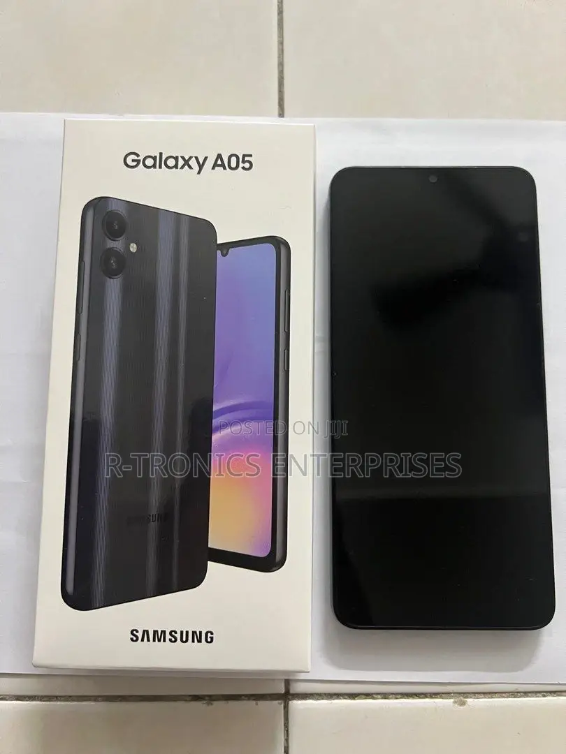 New Samsung Galaxy A05 64 GB Black