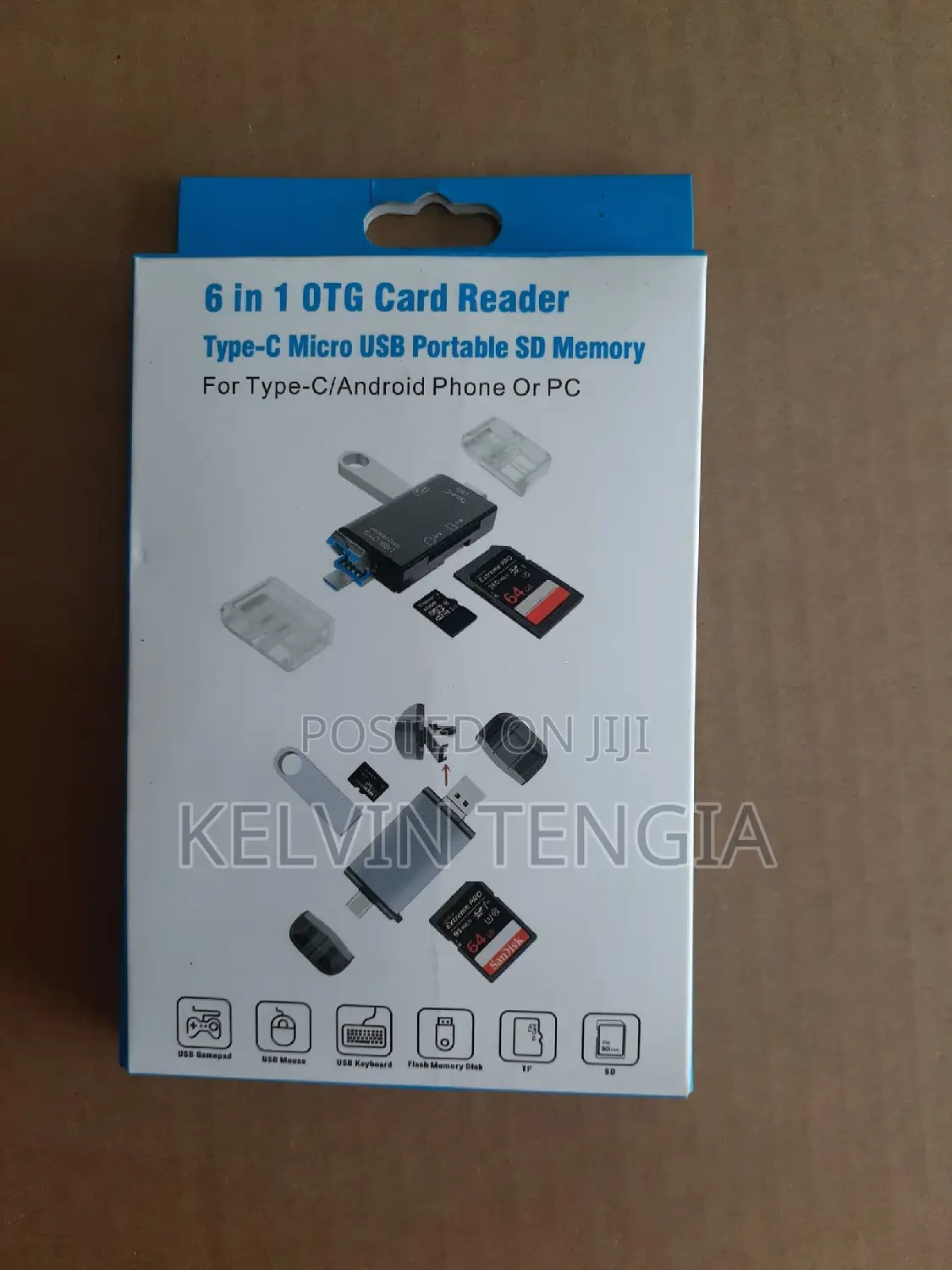 6 in 1 OTG Card Reader
