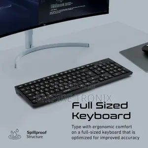 Promate Procombo-12 Wireless Keyboard and Mouse