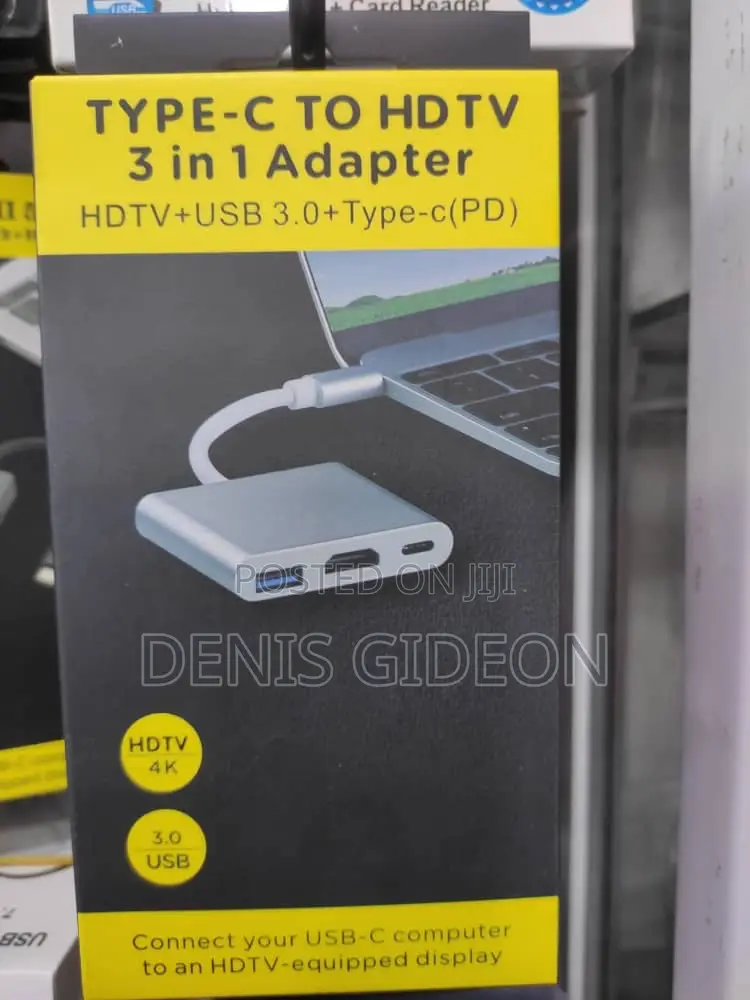 Type C to Hdmi 3in1 Adpter