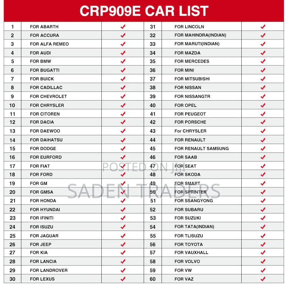 Launch Crp909e(Diagnosis Machine for All Cars)