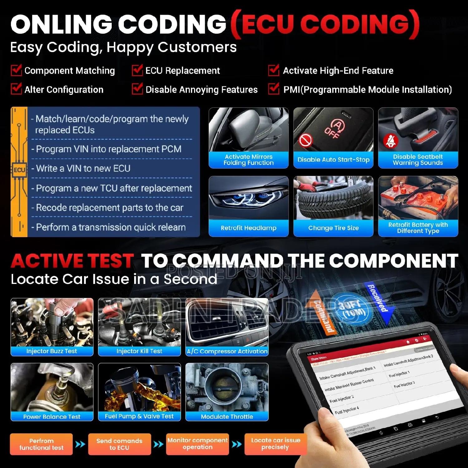 2024 Launch X431 PRO v 5.0(Diagnosis Machine for All Cars)