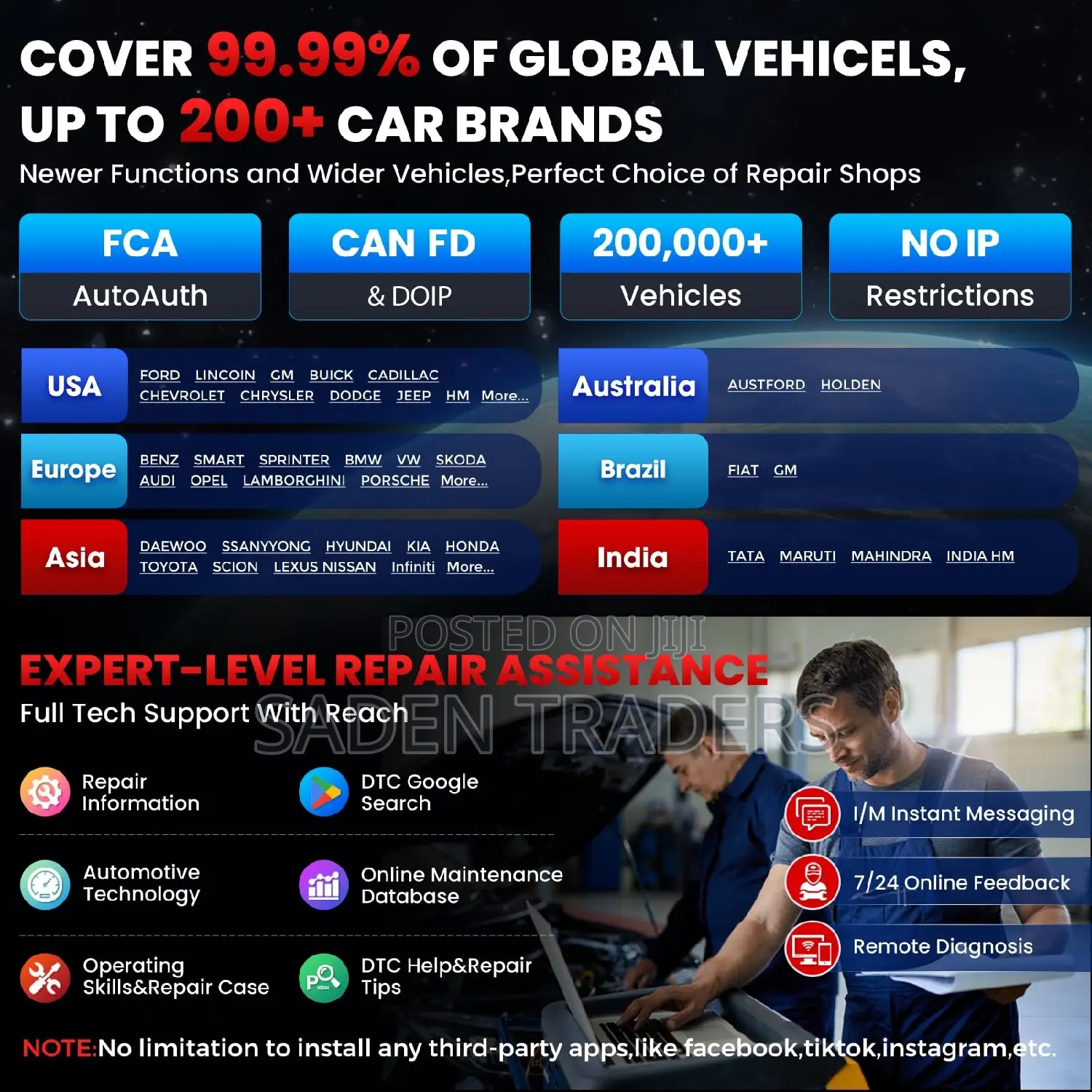 2024 Launch X431 PRO v 5.0(Diagnosis Machine for All Cars)