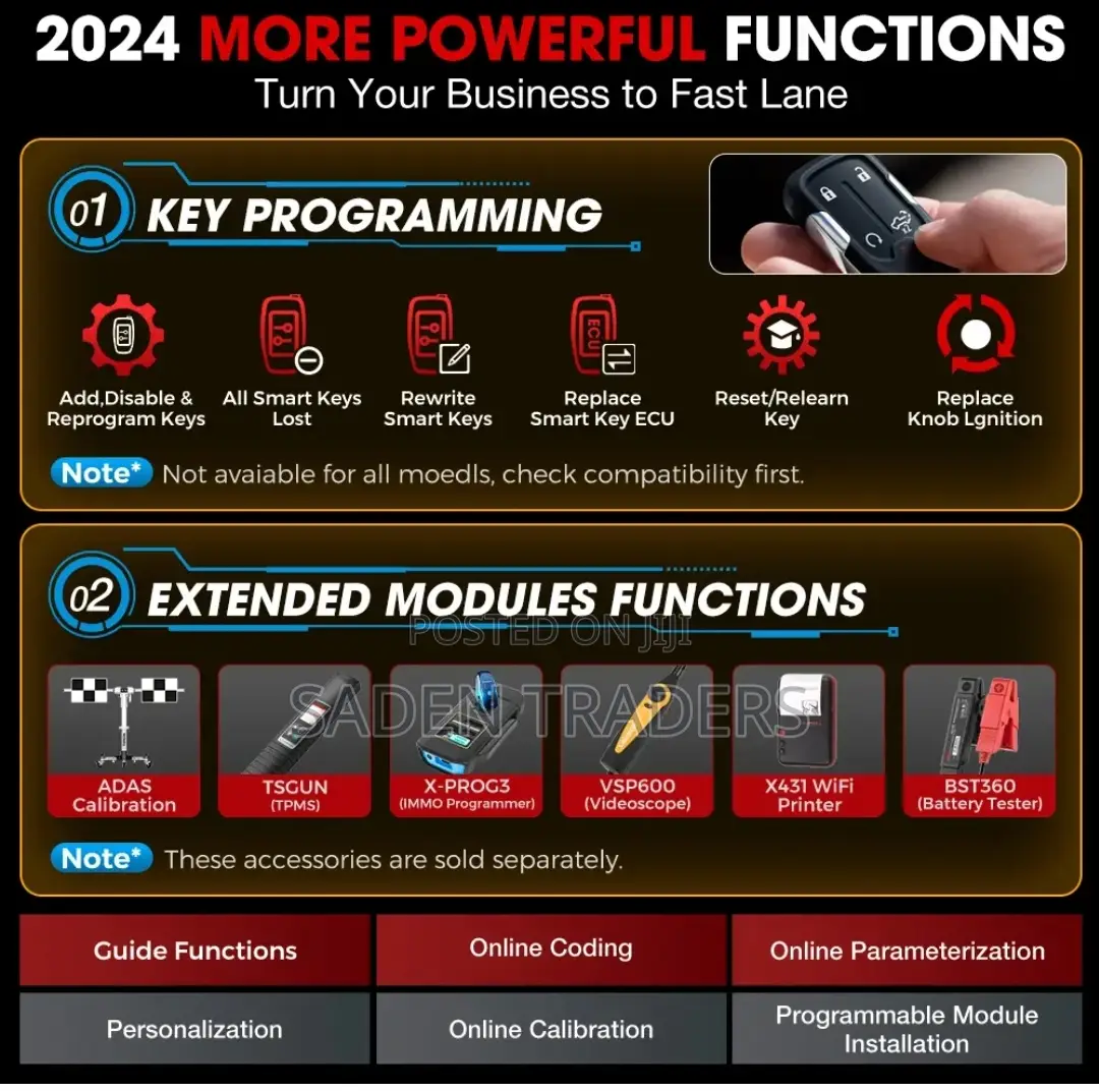 2024 Launch X431 PRO v 5.0(Diagnosis Machine for All Cars)